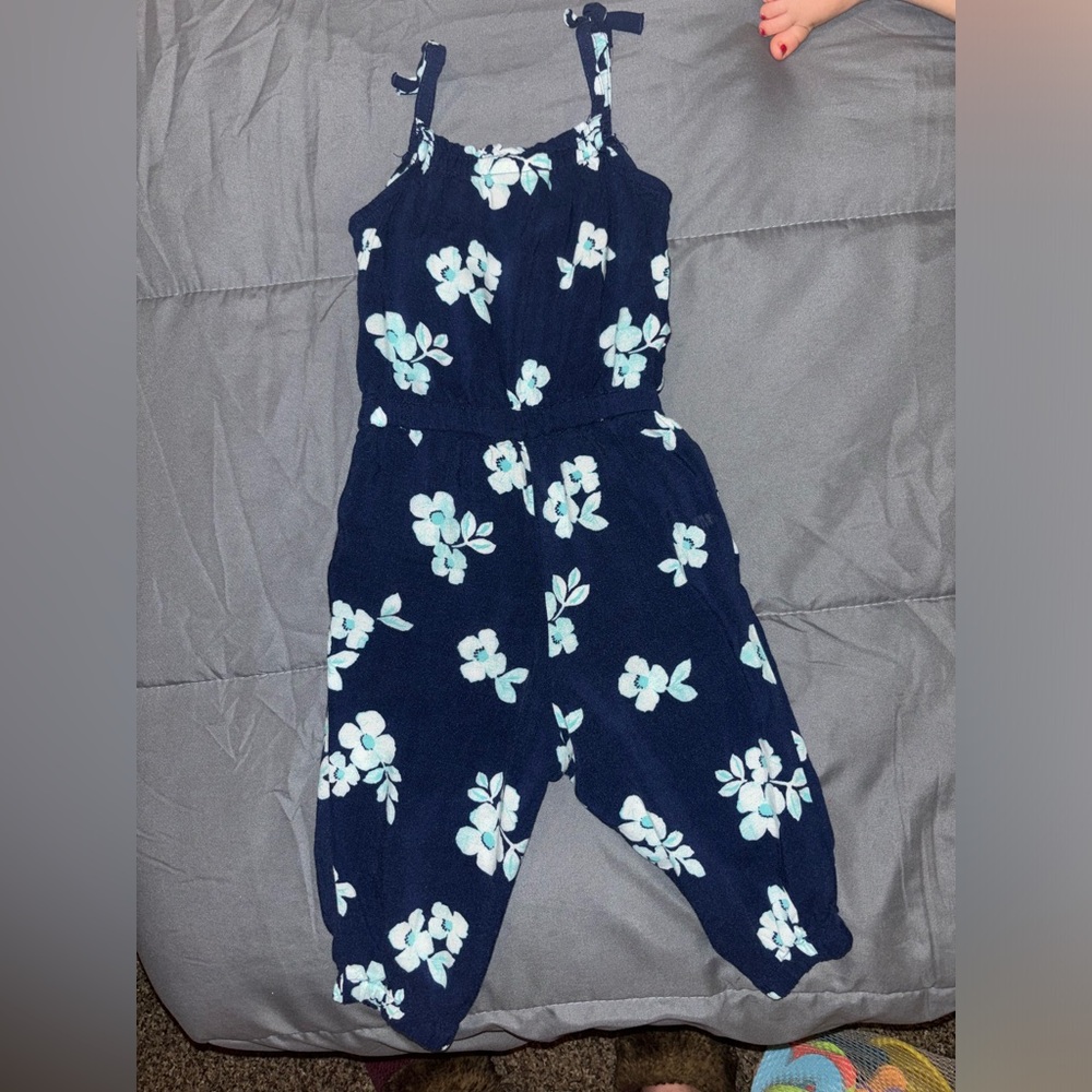 12-18m floral pants romper